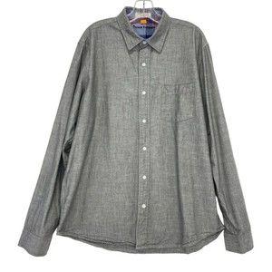 Tailor Vintge Shirt Extra Large Mens Connecticut Originals Business Casual Gray